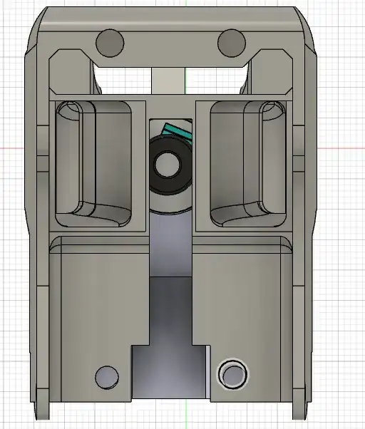 Screenshot of 3D models in Fusion 360 Screenshot of 3D models in Fusion 360