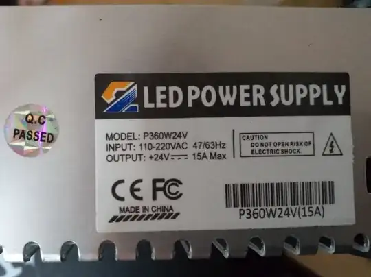 Ender3 Power supply