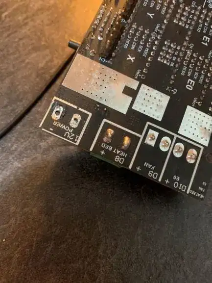 Underside of PCB Underside of PCB