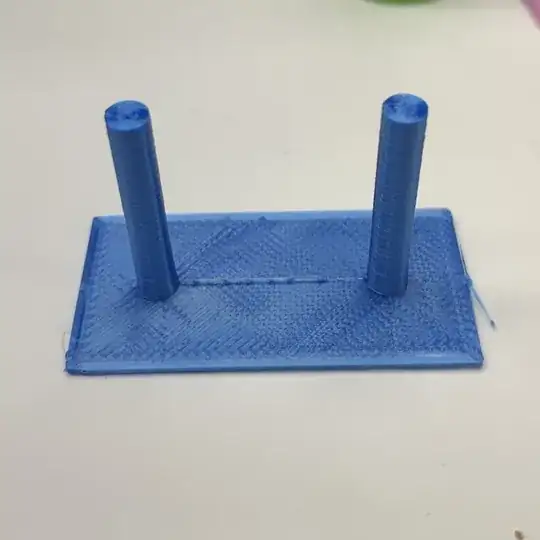 PLA - 205 °C - Layer thickness 0.2 mm - Retraction 1 mm