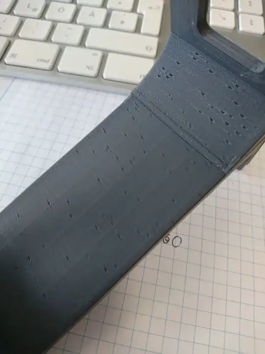 Outer wall with pores