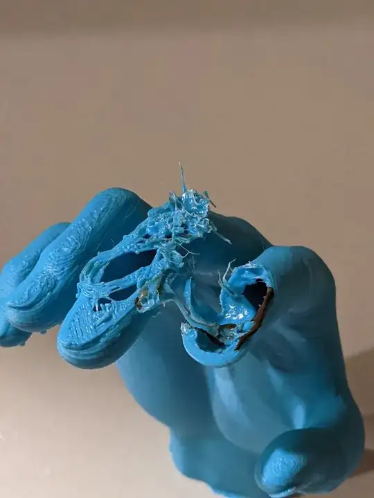 Failed print 1 Failed print 1