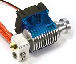 More complex looking hotend