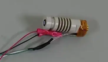 Kapton tape on hotend