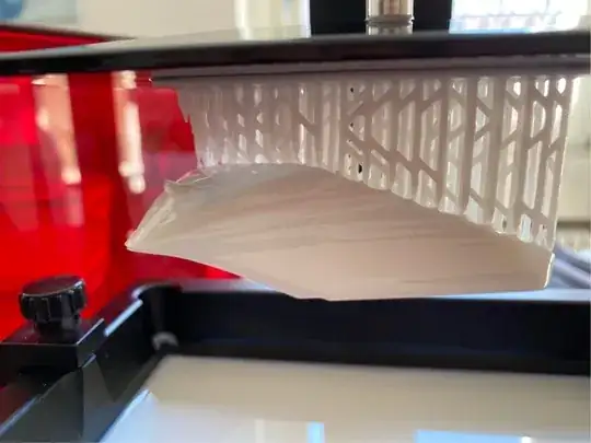 Second failed print pic1