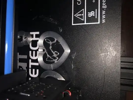 Resulting print Resulting print