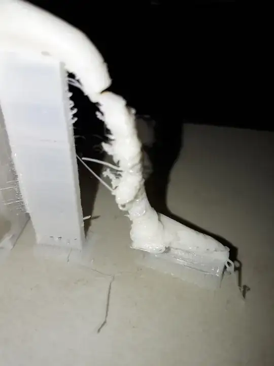 Close up of misalignment Close up of misalignment