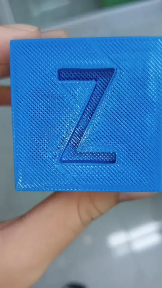 calibrate cube 40mm z side