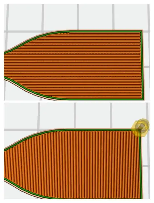 Raster Angle 0 degree (above) and 90 degree (below) Raster Angle 0 degree (above) and 90 degree (below)