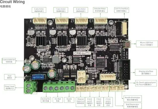 Ender 6 controller board Ender 6 controller board