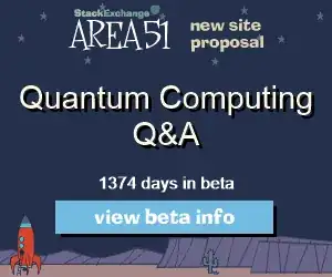 Stack Exchange Q&A site proposal: Quantum Computing