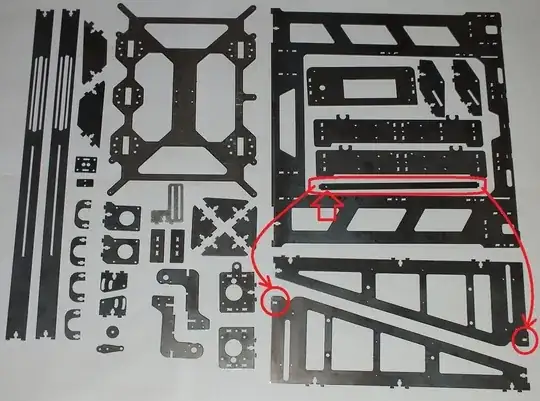 P3Steel v.4 frame parts