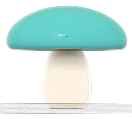 "Mushroom-like" object