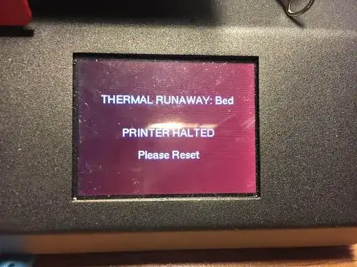 Failure screen Failure screen