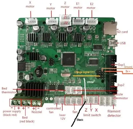 CR-10S printer control board