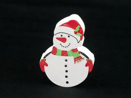 colorful Snowman