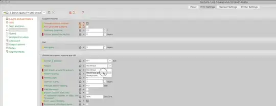 Print Settings - Support Material - Pattern settings Print Settings - Support Material - Pattern settings