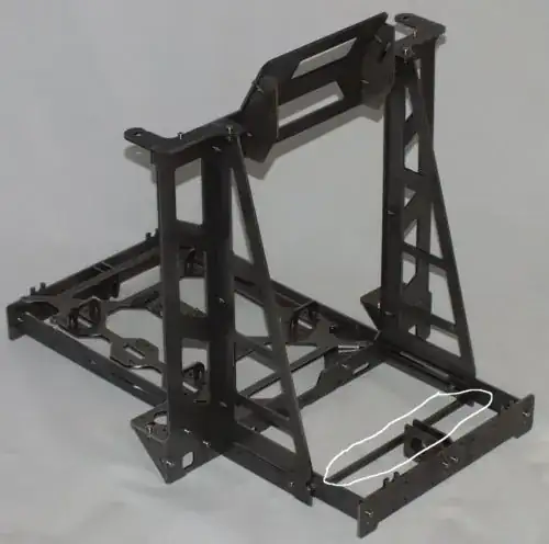 Long thin rod placement