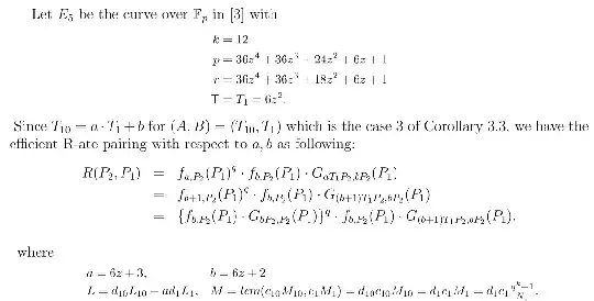 R-ate pairing definition