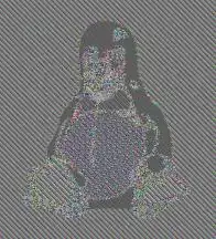 The ciphertext for a plaintext with repeated blocks consists of repeated blocks, while the ciphertext for nonrepeated blocks consists of nonrepeated blocks, giving rise to a distinguisher with maximum possible advantage.  (Illustrated with a penguin.)