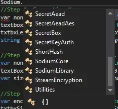 3. Lib Sodium : Supports these Encryption Methodologies