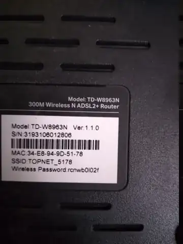 wpa default password