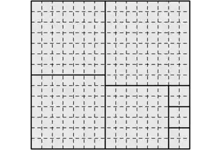 Tiling a 14 by 15 rectangle