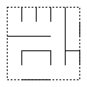a looser rectangular maze