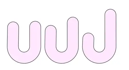 smooth curves from J to U