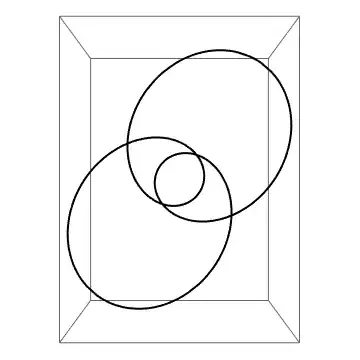 Rotating image of trefoil knot