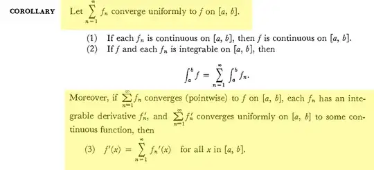 Spivak - chapter 23 - corollary from theorem 3