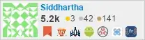 profile for Siddhartha on Stack Exchange, a network of free, community-driven Q&A sites