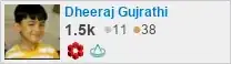 profile for Dheeraj Gujrathi on Stack Exchange, a network of free, community-driven Q&A sites