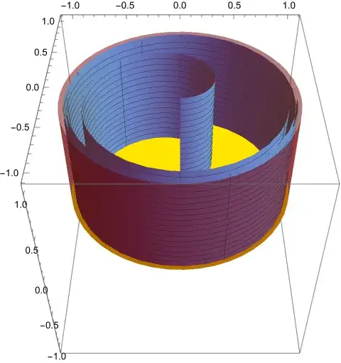 can with spiral roll