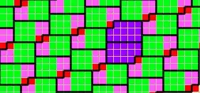 a symmetrically bitten rectangle tiles the plane