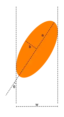 An ellipse