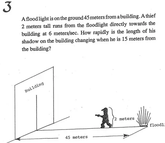 Related Rates Question