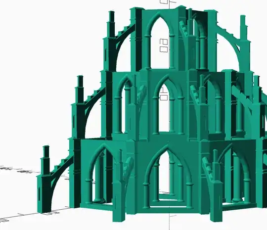 render of pseudo-gothic model