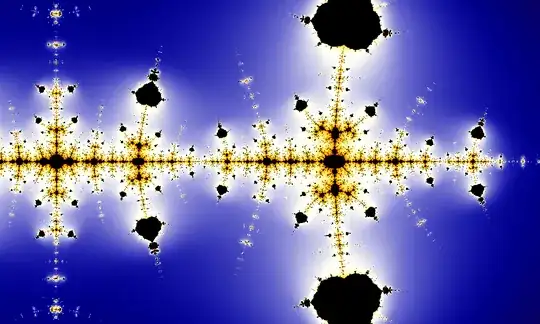 Collatz map fractal
