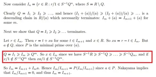 Proof of Krull's PIT