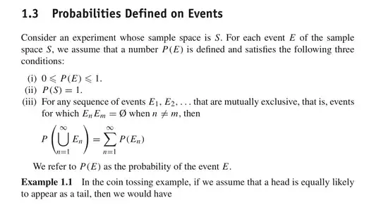 the 3 conditions for a probability