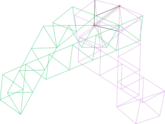 Cube root of 2 braced with 113 edges