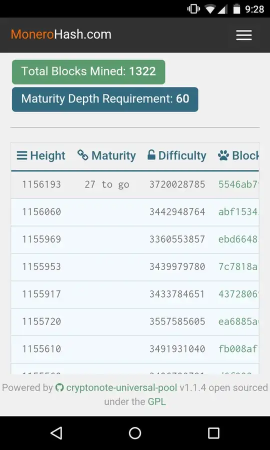 monerohash.com screenshot