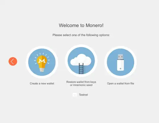 Monero GUI select options