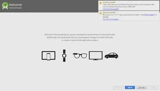 Android studio setup wizard