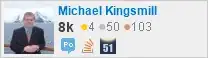 profile for Michael Kingsmill on Stack Exchange, a network of free, community-driven Q&A sites