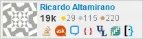 profile for Ricardo Altamirano on Stack Exchange, a network of free, community-driven Q&A sites