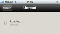 A small icon on the top right of the screen