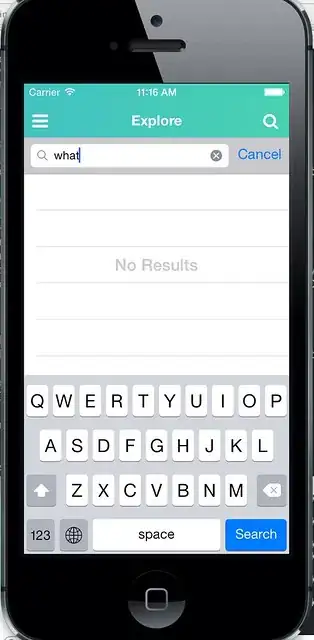 search wasn't clicked here