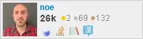 profile for noe on Stack Exchange, a network of free, community-driven Q&A sites profile for noe on Stack Exchange, a network of free, community-driven Q&A sites